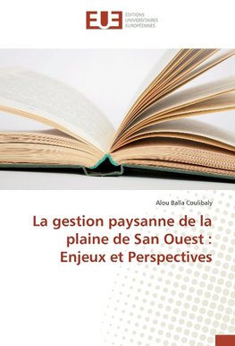 La gestion paysanne de la plaine de San Ouest : Enjeux et Perspectives