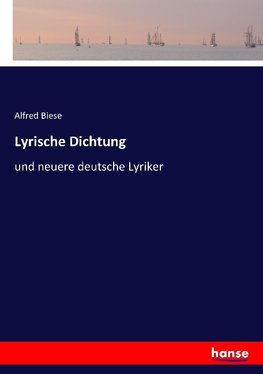 Lyrische Dichtung