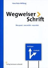 Wegweiser Schrift