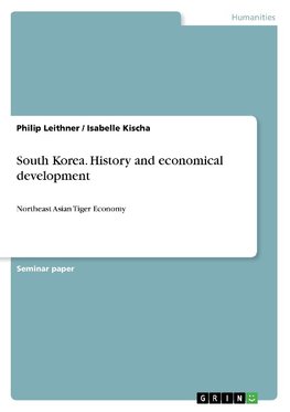 South Korea. History and economical development