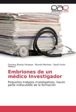 Embriones de un médico Investigador