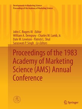 Proceedings of the 1983 Academy of Marketing Science (AMS) Annual Conference