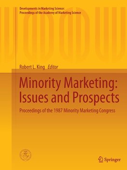 Minority Marketing: Issues and Prospects