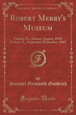 Goodrich, S: Robert Merry's Museum