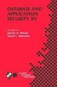 Database and Application Security XV