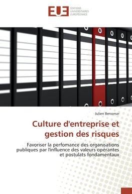 Culture d'entreprise et gestion des risques