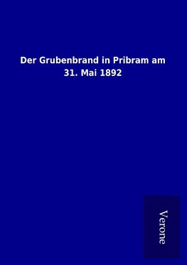 Der Grubenbrand in Pribram am 31. Mai 1892