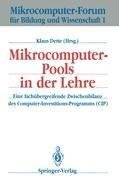 Mikrocomputer-Pools in der Lehre