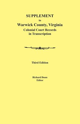 Supplement to Warwick County, Virginia