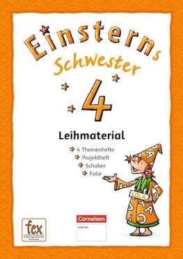 Einsterns Schwester 4. Schuljahr - Themenhefte 1-4 mit Projektheft mit Schuber