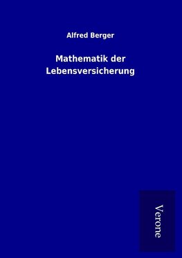 Mathematik der Lebensversicherung