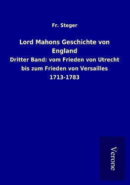 Lord Mahons Geschichte von England