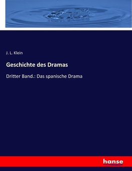 Geschichte des Dramas