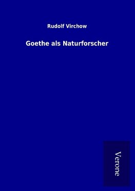 Goethe als Naturforscher