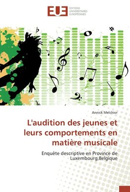 L'audition des jeunes et leurs comportements en matière musicale