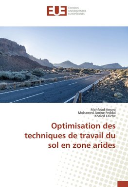 Optimisation des techniques de travail du sol en zone arides