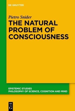 The Natural Problem of Consciousness