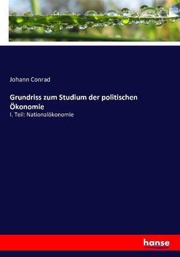 Grundriss zum Studium der politischen Ökonomie