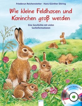 Wie kleine Feldhasen und Kaninchen groß werden