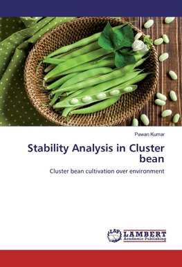 Stability Analysis in Cluster bean