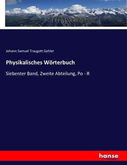 Physikalisches Wörterbuch