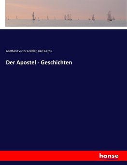 Der Apostel - Geschichten