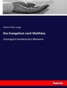 Das Evangelium nach Matthäus