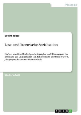 Lese- und literarische Sozialisation