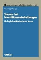 Steuern bei Investitionsentscheidungen