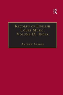 Records of English Court Music