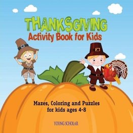 Thanksgiving Activity Book for Kids