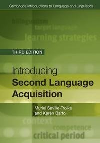 Introducing Second Language Acquisition Third Edition