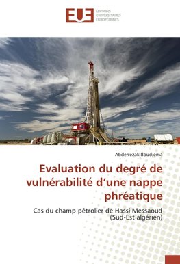 Evaluation du degré de vulnérabilité d'une nappe phréatique