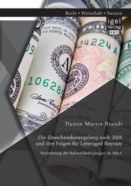 Die Zinsschrankenregelung nach 2008 und ihre Folgen für Leveraged Buyouts. Veränderung der Rahmenbedingungen im M&A