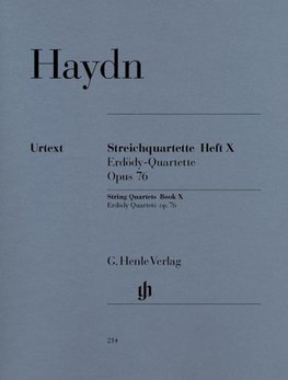 Streichquartette Heft X op. 76 Nr. 1-6