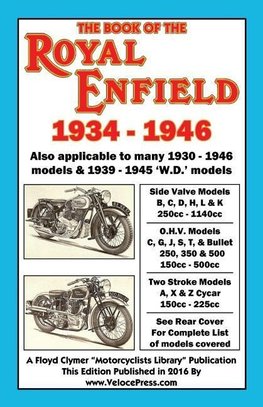 BK OF THE ROYAL ENFIELD 1934-1