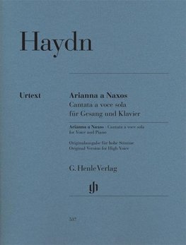 Arianna a Naxos, Cantata a voce sola für Gesang und Klavier Hob. XXVIb:2