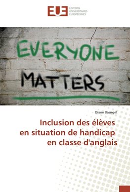 Inclusion des élèves en situation de handicap en classe d'anglais