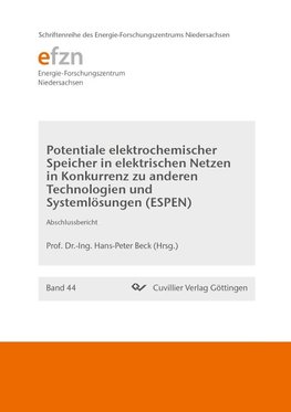 Potentiale elektrochemischer Speicher in elektrischen Netzen in Konkurrenz zu anderen Technologien und Systemlösungen (ESPEN)