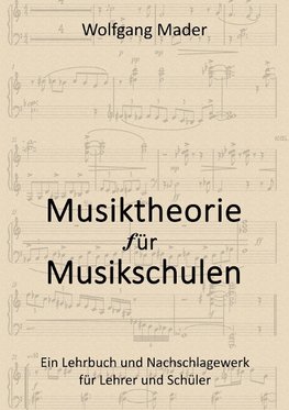 Musiktheorie für Musikschulen