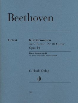 Klaviersonaten Nr. 9 E-dur op. 14,1 und Nr. 10 G-dur op. 14,2