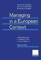 Managing in a European Context