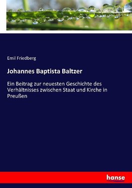 Johannes Baptista Baltzer