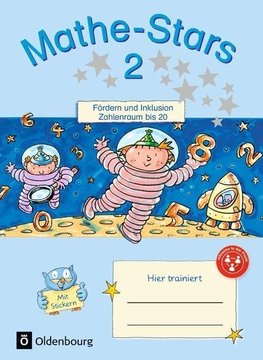 Mathe-Stars - Fördern und Inklusion 2. Schuljahr - Zahlenraum bis 20 - Übungsheft