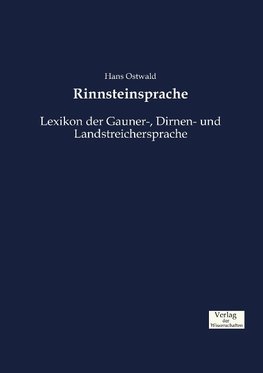 Rinnsteinsprache