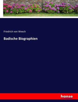 Badische Biographien