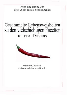 Gesammelte Lebensweisheiten