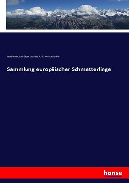 Sammlung europäischer Schmetterlinge