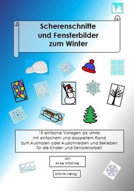 Scherenschnitte und Fensterbilder zum Winter