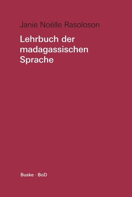 Lehrbuch der madagassischen Sprache